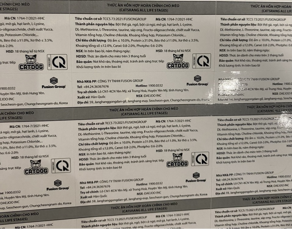 Khởi tố đối tượng sản xuất, buôn bán hàng giả là thức ăn cho mèo- Ảnh 1. Khởi tố đối tượng sản xuất, buôn bán hàng giả là thức ăn cho mèo- Ảnh 1.