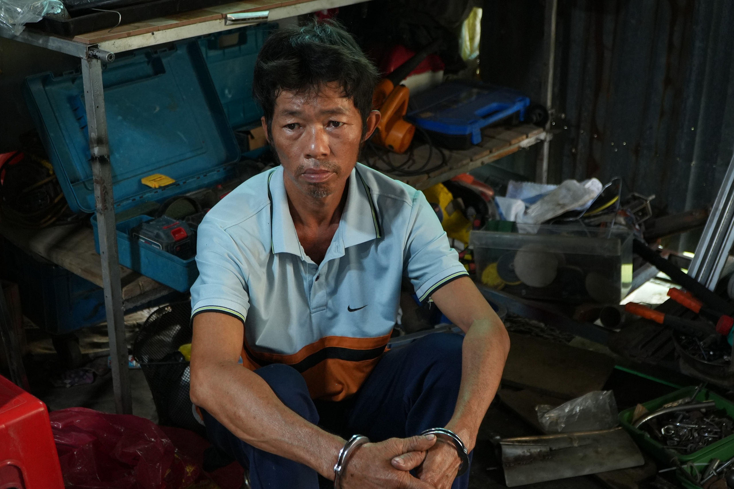 Bắt quả tang đối tượng sử dụng chất ma túy trái phép - Ảnh 1. Bắt quả tang đối tượng sử dụng chất ma túy trái phép - Ảnh 1.
