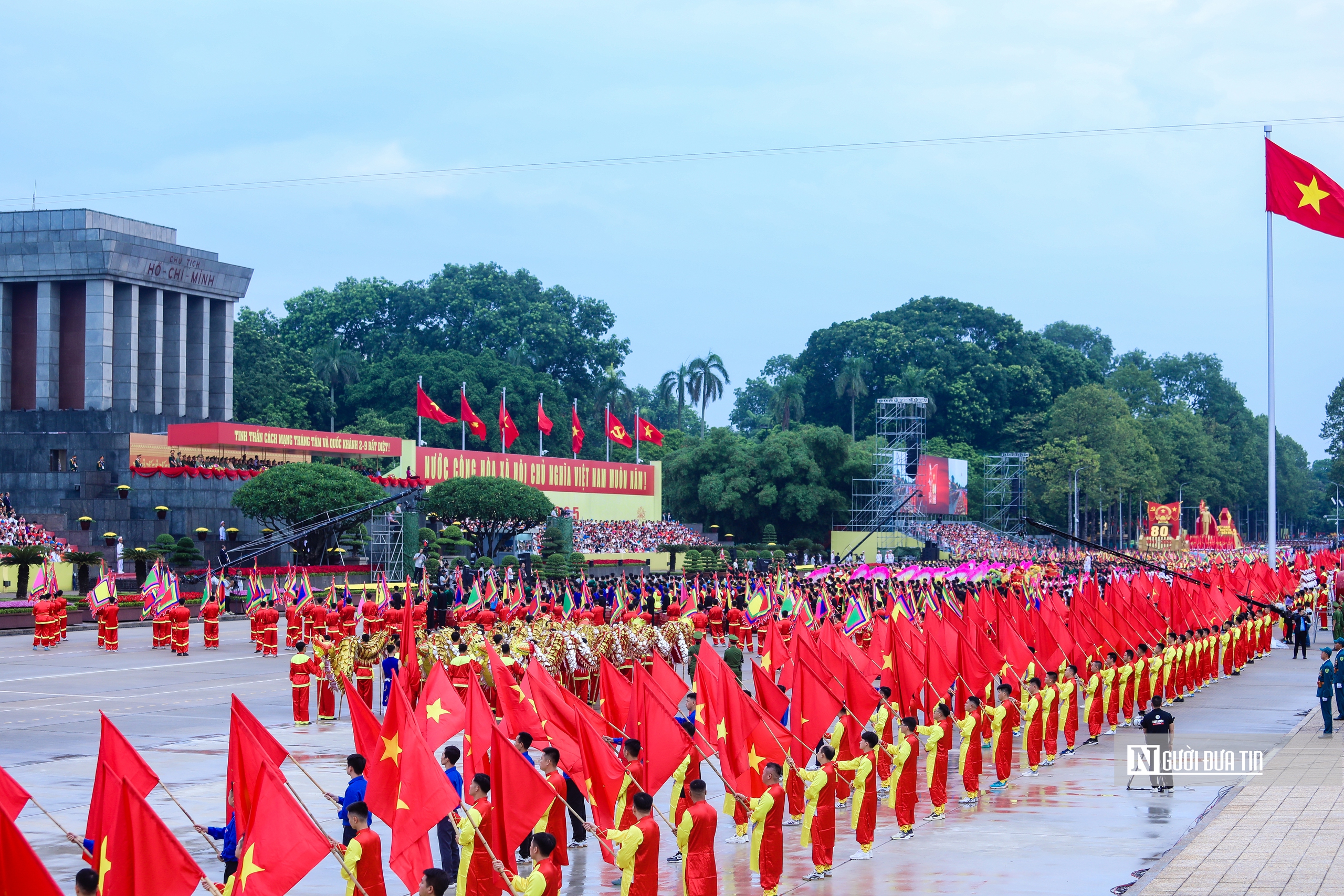Tổng duyệt cấp Nhà nước Lễ diễu binh, diễu hành kỷ niệm 80 năm Quốc khánh- Ảnh 14. Tổng duyệt cấp Nhà nước Lễ diễu binh, diễu hành kỷ niệm 80 năm Quốc khánh- Ảnh 14.