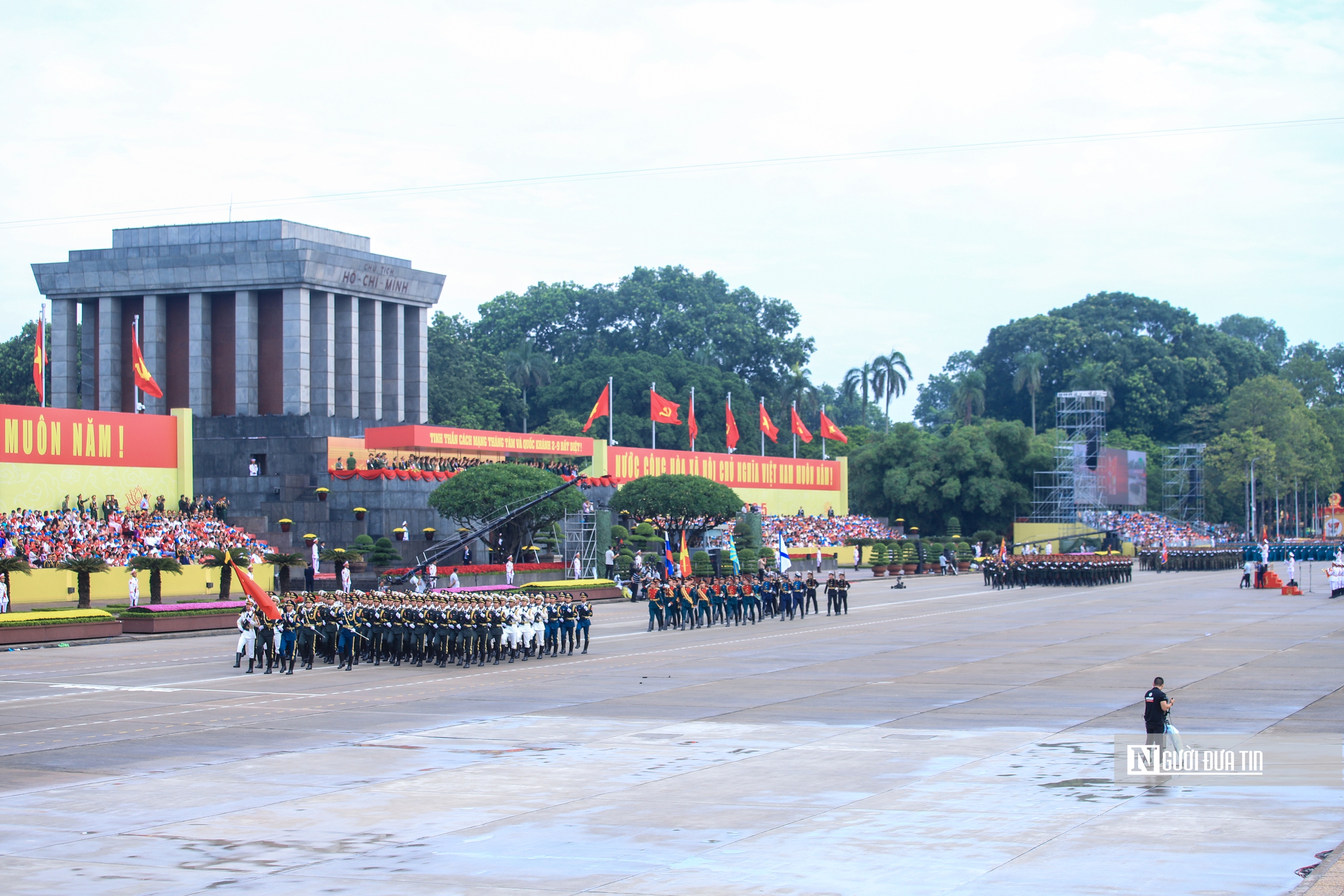 Khối quân nhân Trung Quốc, Nga...sải bước trên Quảng trường Ba Đình- Ảnh 3. Khối quân nhân Trung Quốc, Nga...sải bước trên Quảng trường Ba Đình- Ảnh 3.