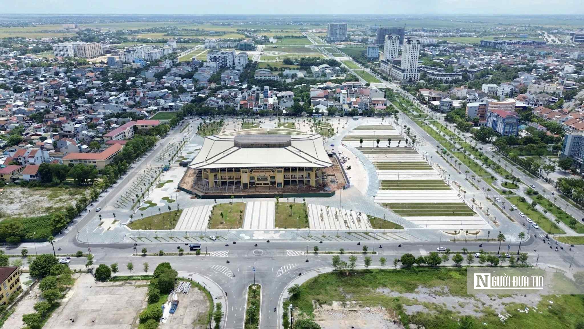 Cận cảnh dự án quảng trường gần 200 tỷ đồng ở Huế trước ngày khánh thành- Ảnh 1. Cận cảnh dự án quảng trường gần 200 tỷ đồng ở Huế trước ngày khánh thành- Ảnh 1.