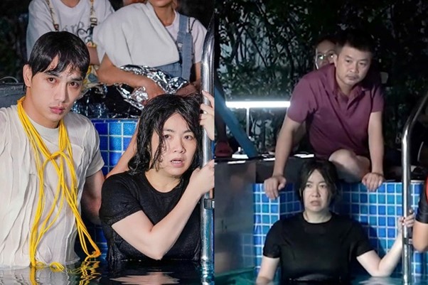 Nữ diễn viên Lê Khánh gặp nguy hiểm khi hóa nữ cường - Ảnh 7.