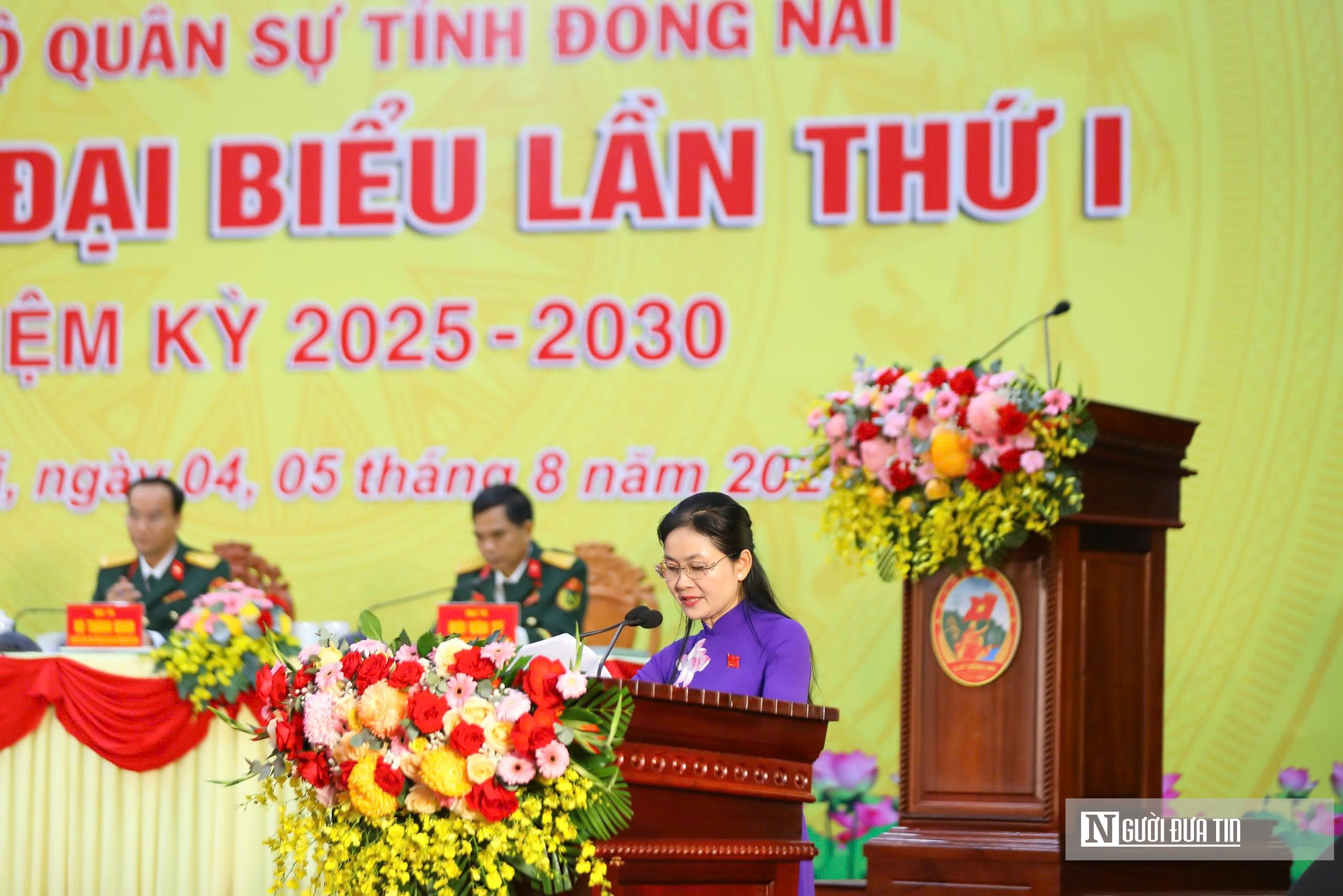  Đại hội đại biểu Đảng bộ Quân sự tỉnh Đồng Nai lần I nhiệm kỳ 2025-2030 - Ảnh 6.