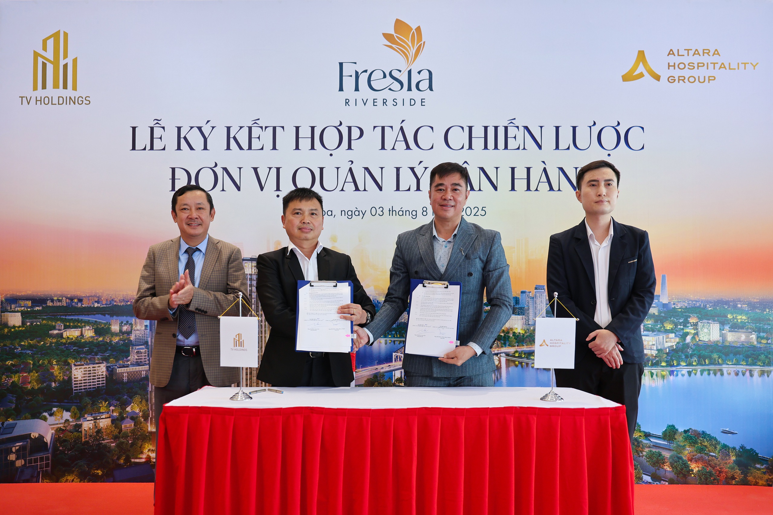 TV Holdings hợp tác chiến lược với Altara Hospitality Group về quản lý vận hành dự án Fresia Riverside - Ảnh 3.