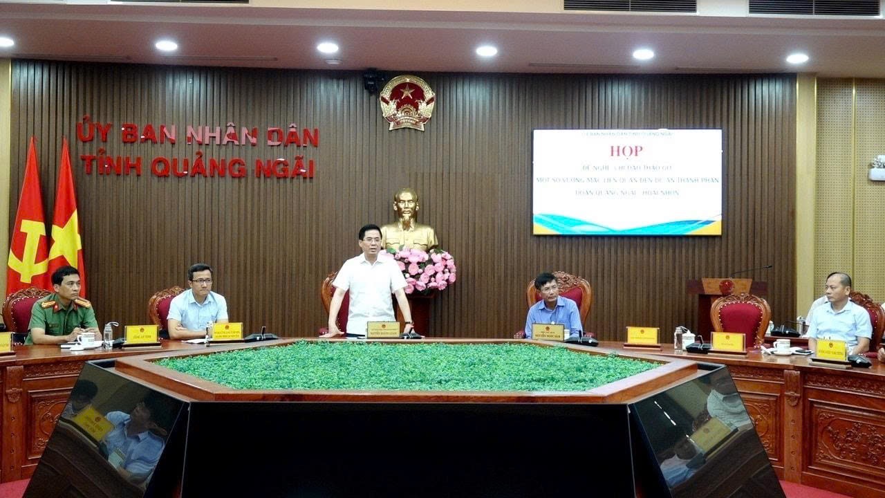 Chủ tịch UBND tỉnh Quảng Ngãi chỉ đạo xử lý dứt điểm vướng mắc mặt bằng, thông cao tốc trong tháng 8/2025- Ảnh 1.