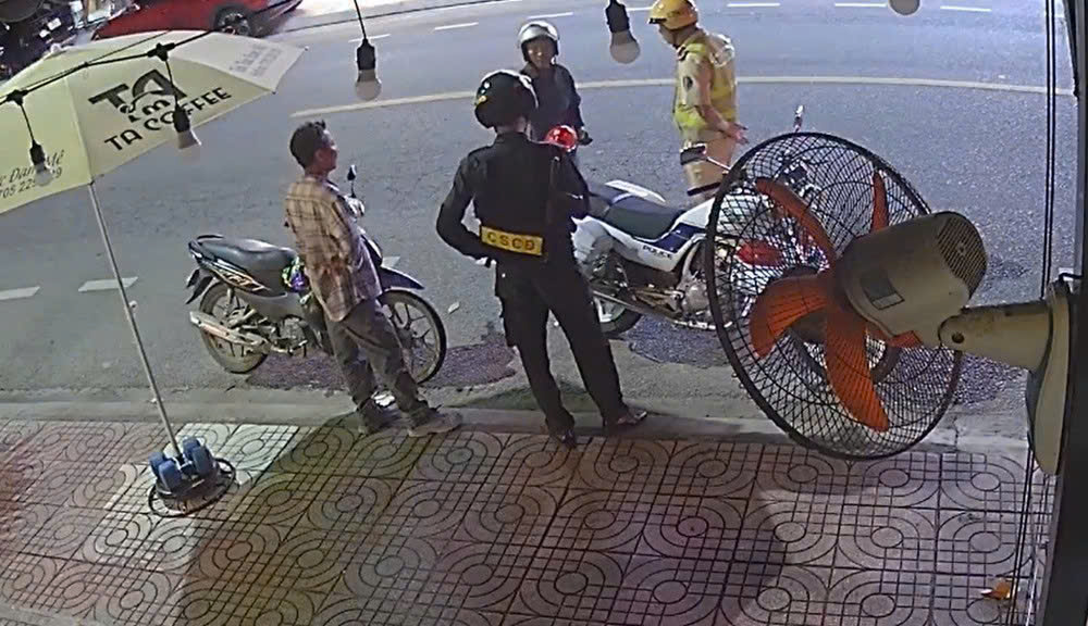 Bắt giam người tấn công CSGT khi đang kiểm tra nồng độ cồn - Ảnh 1.