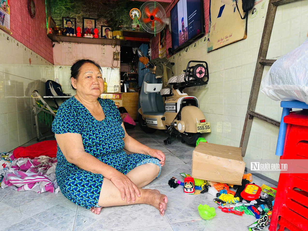 Cận cảnh cuộc sống tạm bợ của người dân ở bờ Bắc Kênh Đôi Tp.HCM trước ngày "thay áo mới" - Ảnh 3.