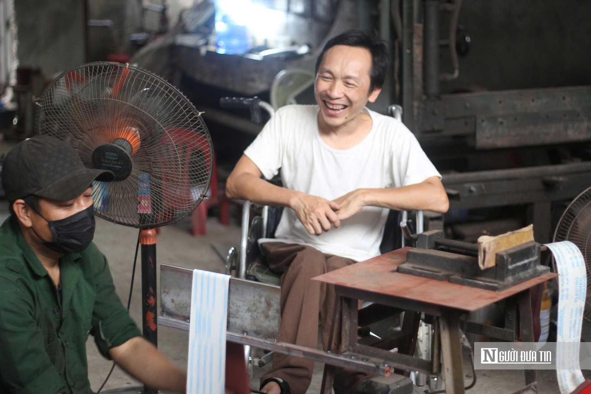“Gác” lại nỗi đau da cam, người đàn ông vượt lên số phận trở thành chủ xưởng cơ khí - Ảnh 3.