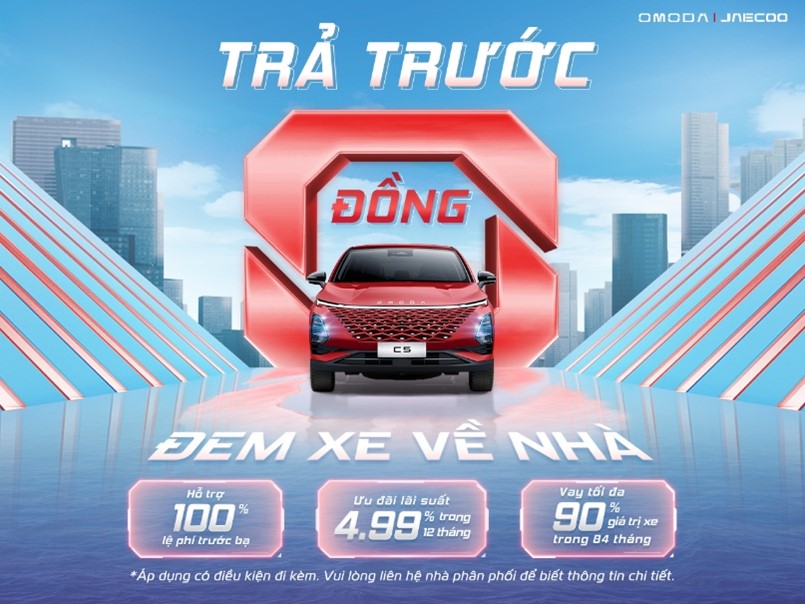Ưu đãi rực rỡ tháng 8 – Sở hữu Omoda C5 & Jaecoo J7 dễ dàng hơn bao giờ hết - Ảnh 1.