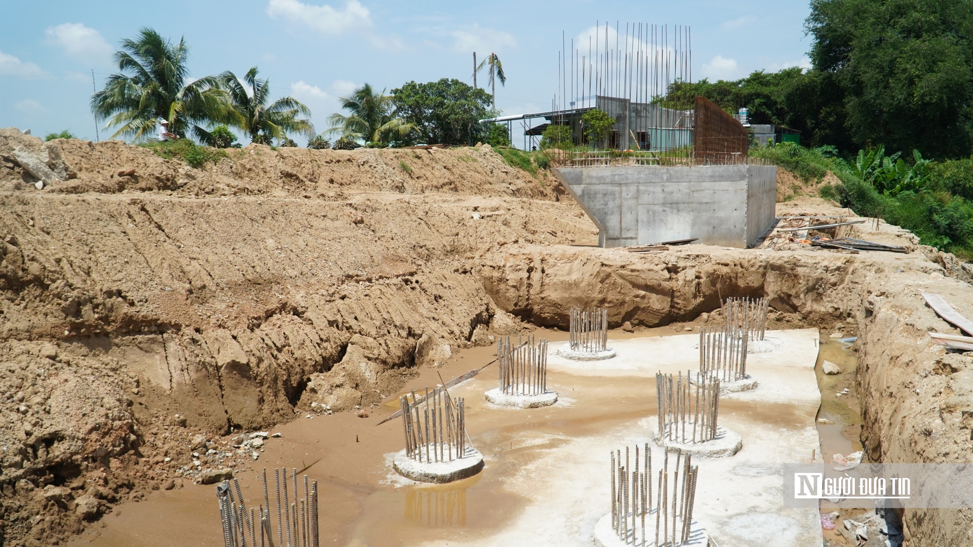Cận cảnh công trường thi công tuyến đường hàng trăm tỷ nối Quốc lộ 1 với cao tốc Bắc - Nam- Ảnh 6.