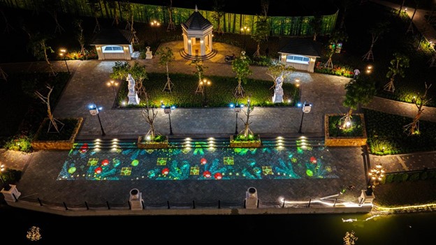 Thành phố Thiên niên kỷ T&T City Millennia bừng sáng trước đại nhạc hội - Ảnh 5.