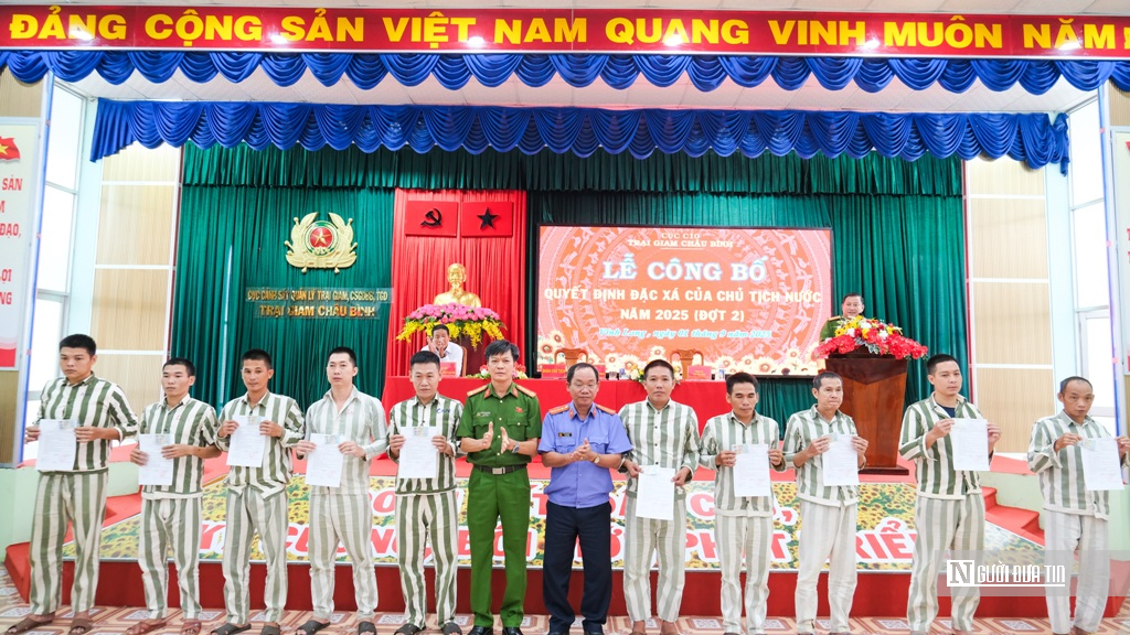 Đặc xá cho 158 phạm nhân trại giam của Bộ Công an dịp 2/9 - Ảnh 2.