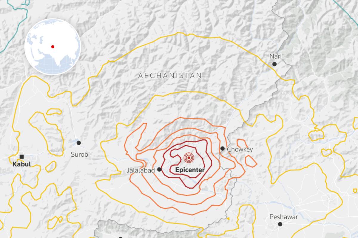 Động đất mạnh 6 độ Richter ở Afghanistan, hơn 800 người thiệt mạng - Ảnh 1.