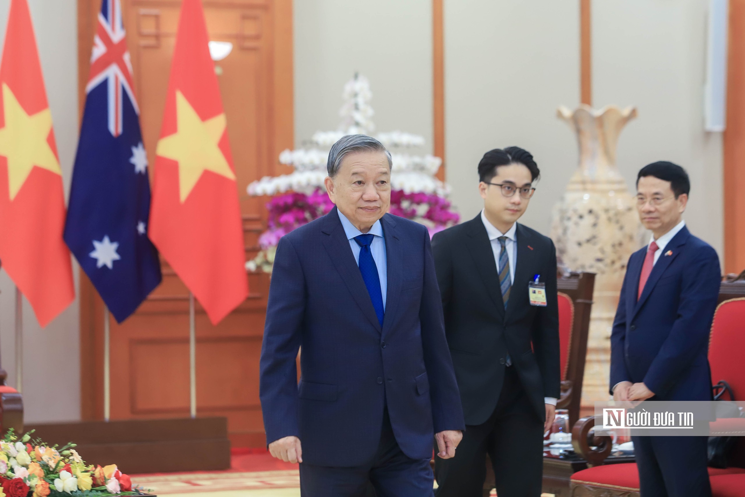 Tổng Bí thư Tô Lâm tiếp Toàn quyền Australia Sam Mostyn - Ảnh 1. Tổng Bí thư Tô Lâm tiếp Toàn quyền Australia Sam Mostyn - Ảnh 1.