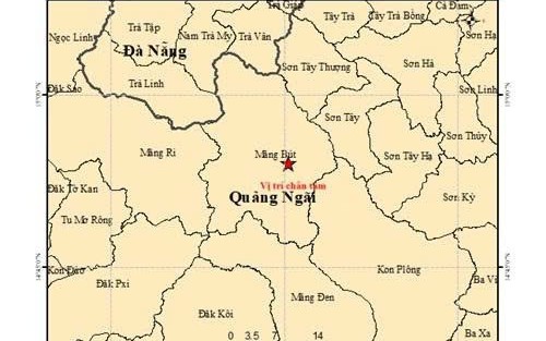 Hai ngày liên tiếp xảy ra 14 trận động đất tại Quảng Ngãi- Ảnh 2.