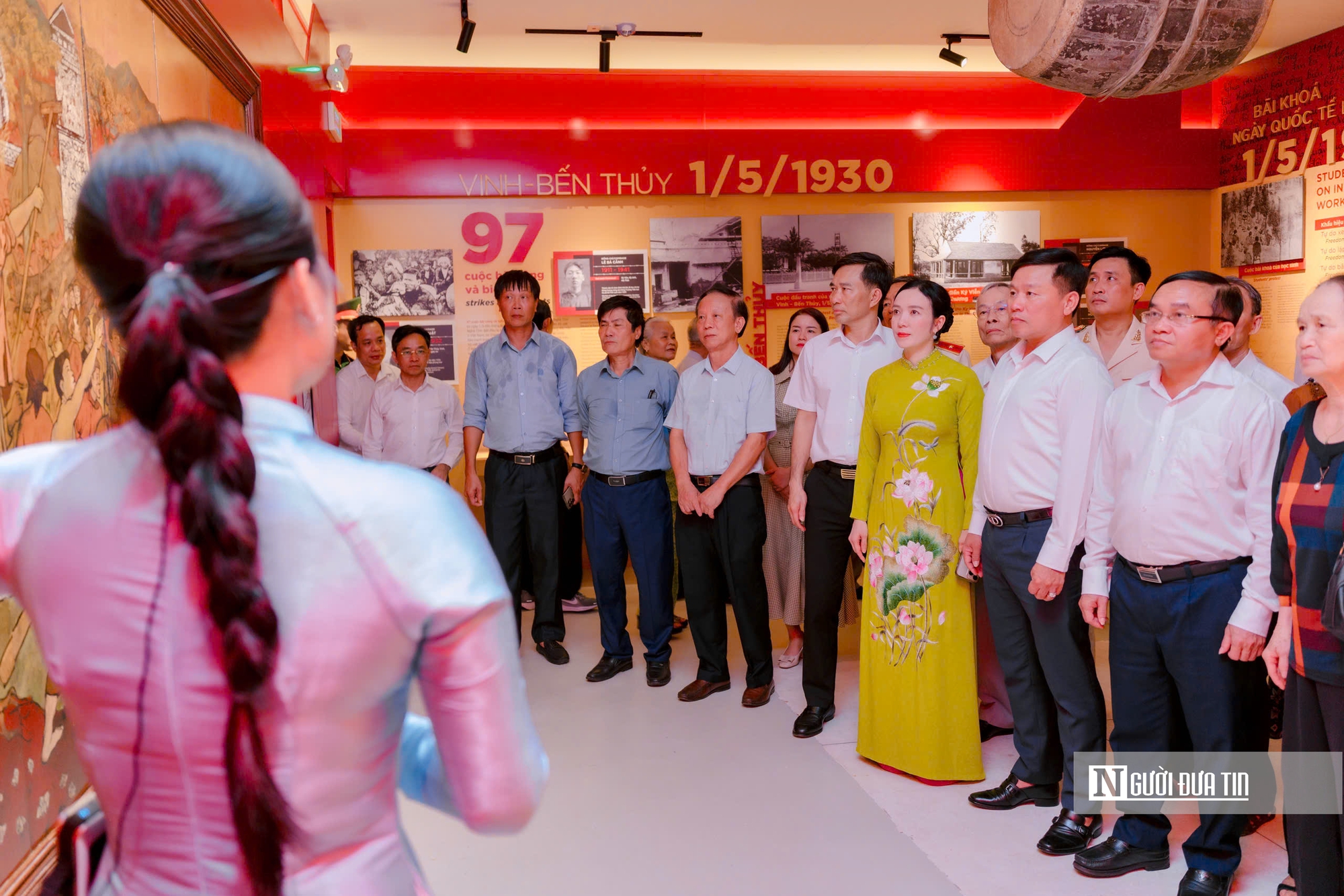 Nữ thuyết minh kết nối lịch sử với triệu trái tim tại bảo tàng Xô viết Nghệ Tĩnh- Ảnh 4.
