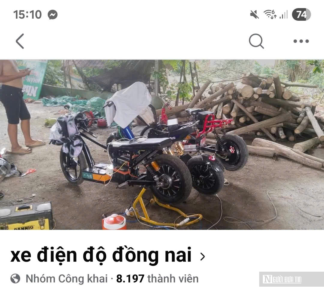 Hiểm họa từ xe đạp điện phá giới hạn tốc độ- Ảnh 1. Hiểm họa từ xe đạp điện phá giới hạn tốc độ- Ảnh 1.