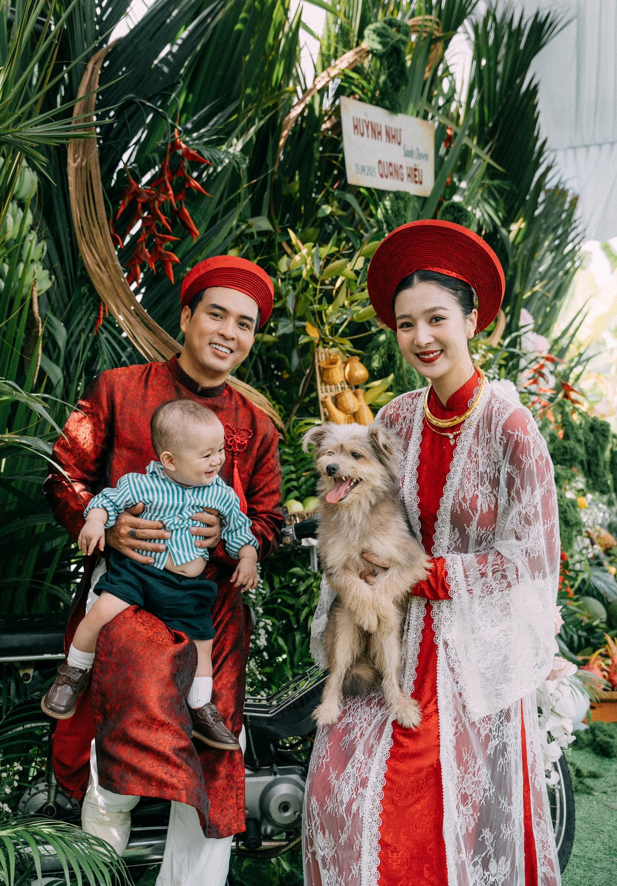 Khoảnh khắc ngập tràn hạnh phúc trong lễ vu quy của Tuệ Như - Hồ Quang Hiếu - Ảnh 4.