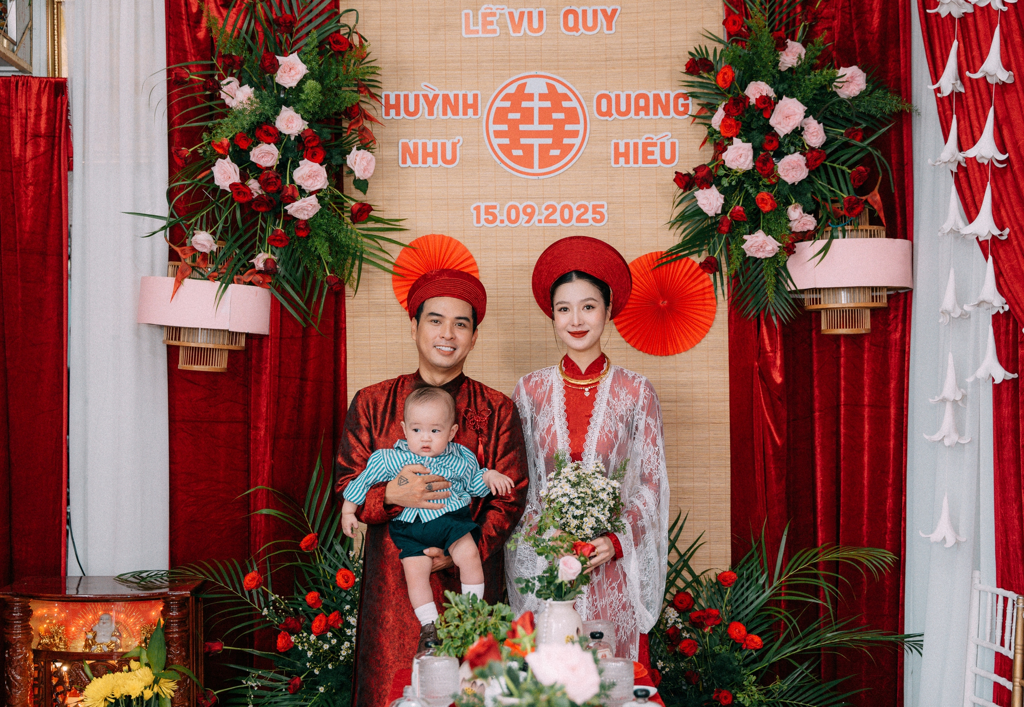 Khoảnh khắc ngập tràn hạnh phúc trong lễ vu quy của Tuệ Như - Hồ Quang Hiếu - Ảnh 5.