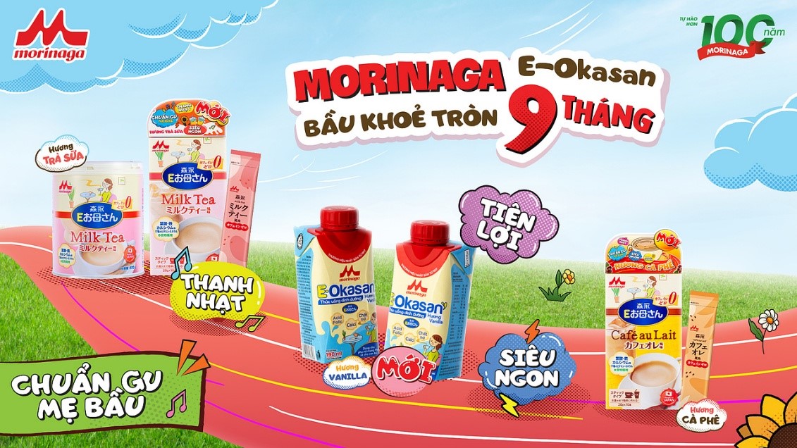 Cải tiến mới tiện lợi, siêu ngon, chuẩn gu mẹ bầu từ Morinaga E-Okasan - Ảnh 1.