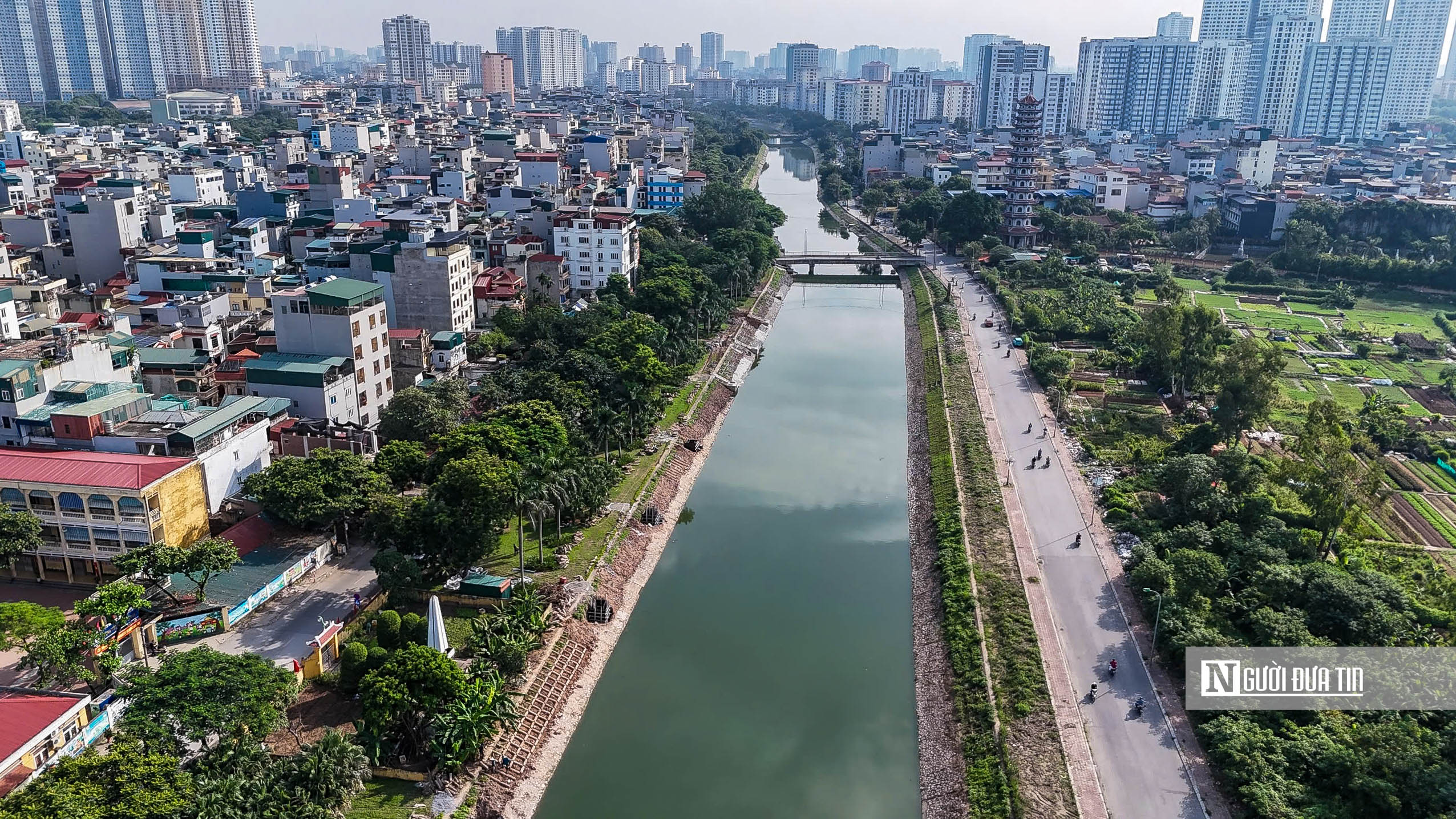 Hình ảnh sông Tô Lịch sắp được đầu tư xây dựng công viên hai bên sông - Ảnh 3.