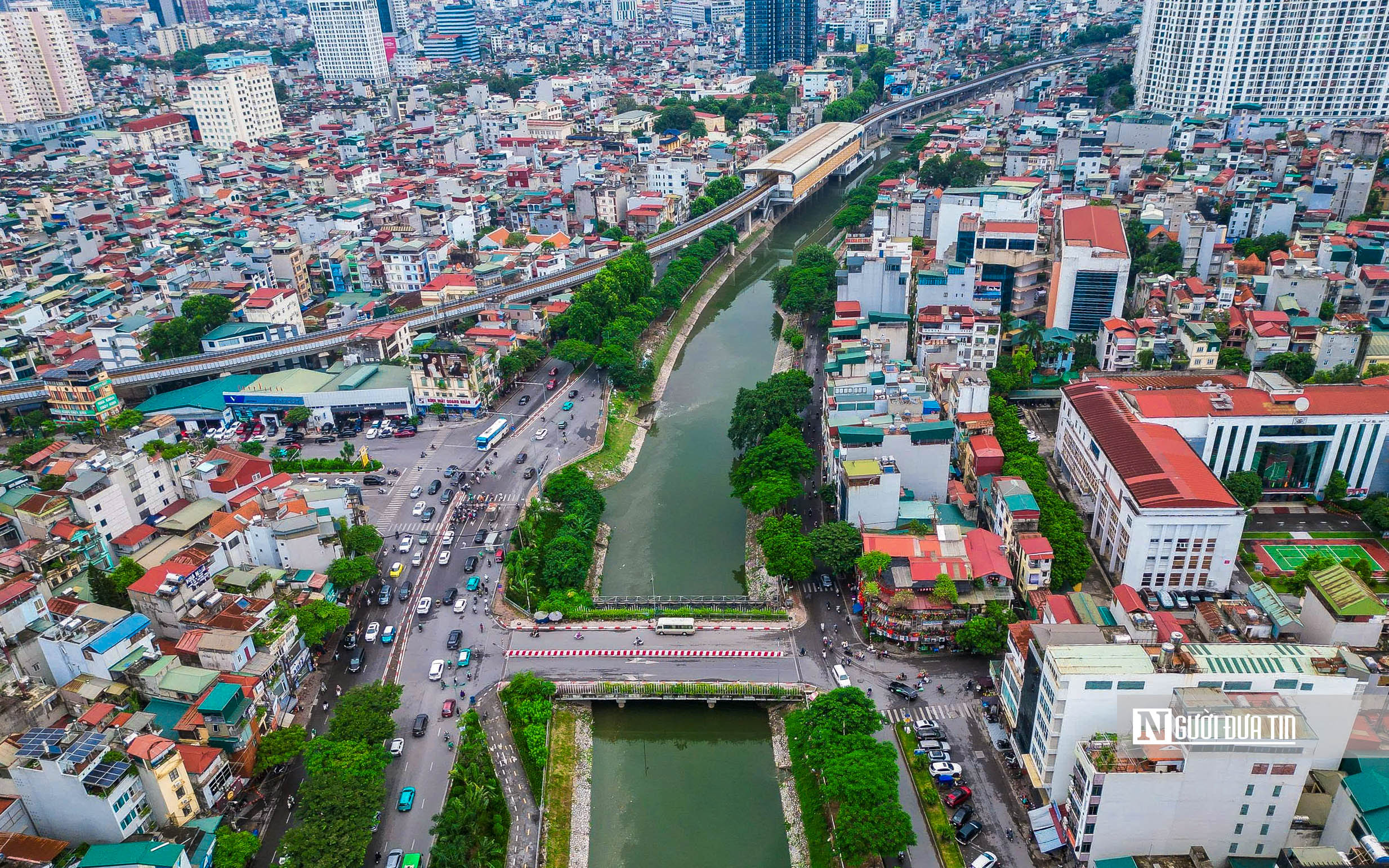 Hình ảnh sông Tô Lịch sắp được đầu tư xây dựng công viên hai bên sông - Ảnh 4.