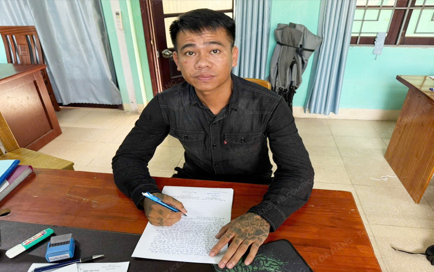 Công an TP Đà Nẵng bắt Chánh Neymar sau vụ tấn công nghiêm trọng - Ảnh 1.