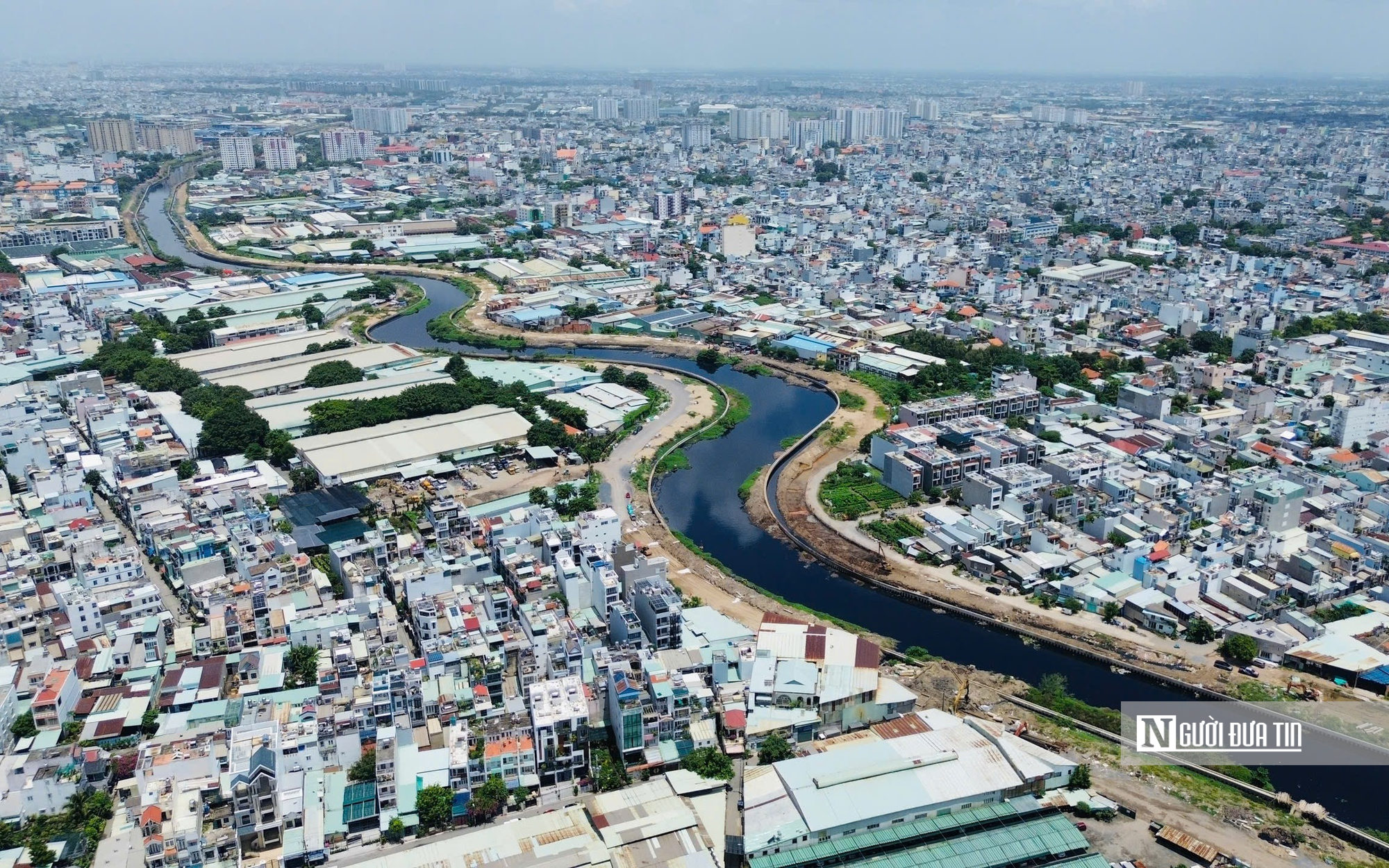 Kênh Tham Lương - Bến Cát - rạch Nước Lên đạt 67% tiến độ, vẫn “kẹt” mặt bằng và vật liệu- Ảnh 2.