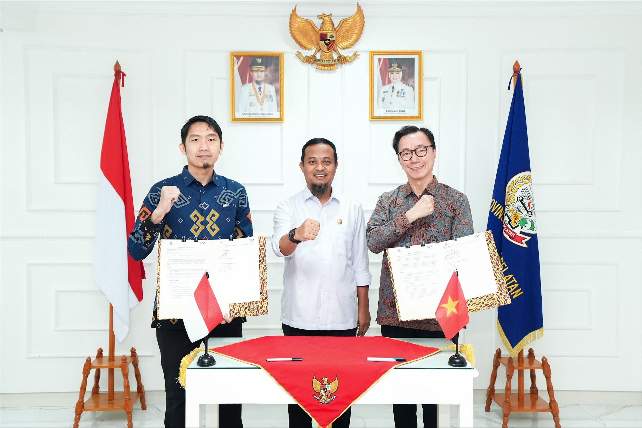 Vingroup ký Biên bản Ghi nhớ hợp tác phát triển dự án năng lượng tái tạo tại Indonesia - Ảnh 1.