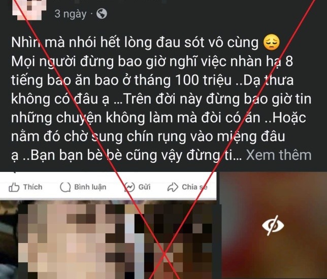 Đăng hình ảnh rùng rợn lên mạng để câu like, người phụ nữ bị xử phạt- Ảnh 1. Đăng hình ảnh rùng rợn lên mạng để câu like, người phụ nữ bị xử phạt- Ảnh 1.
