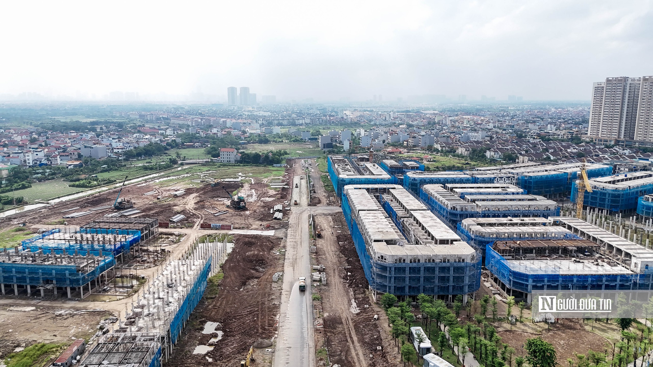 Hà Nội: Toàn cảnh dự án gần 14.000 tỷ đồng đang được xây dựng tại xã Ô Diên- Ảnh 3. Hà Nội: Toàn cảnh dự án gần 14.000 tỷ đồng đang được xây dựng tại xã Ô Diên- Ảnh 3.