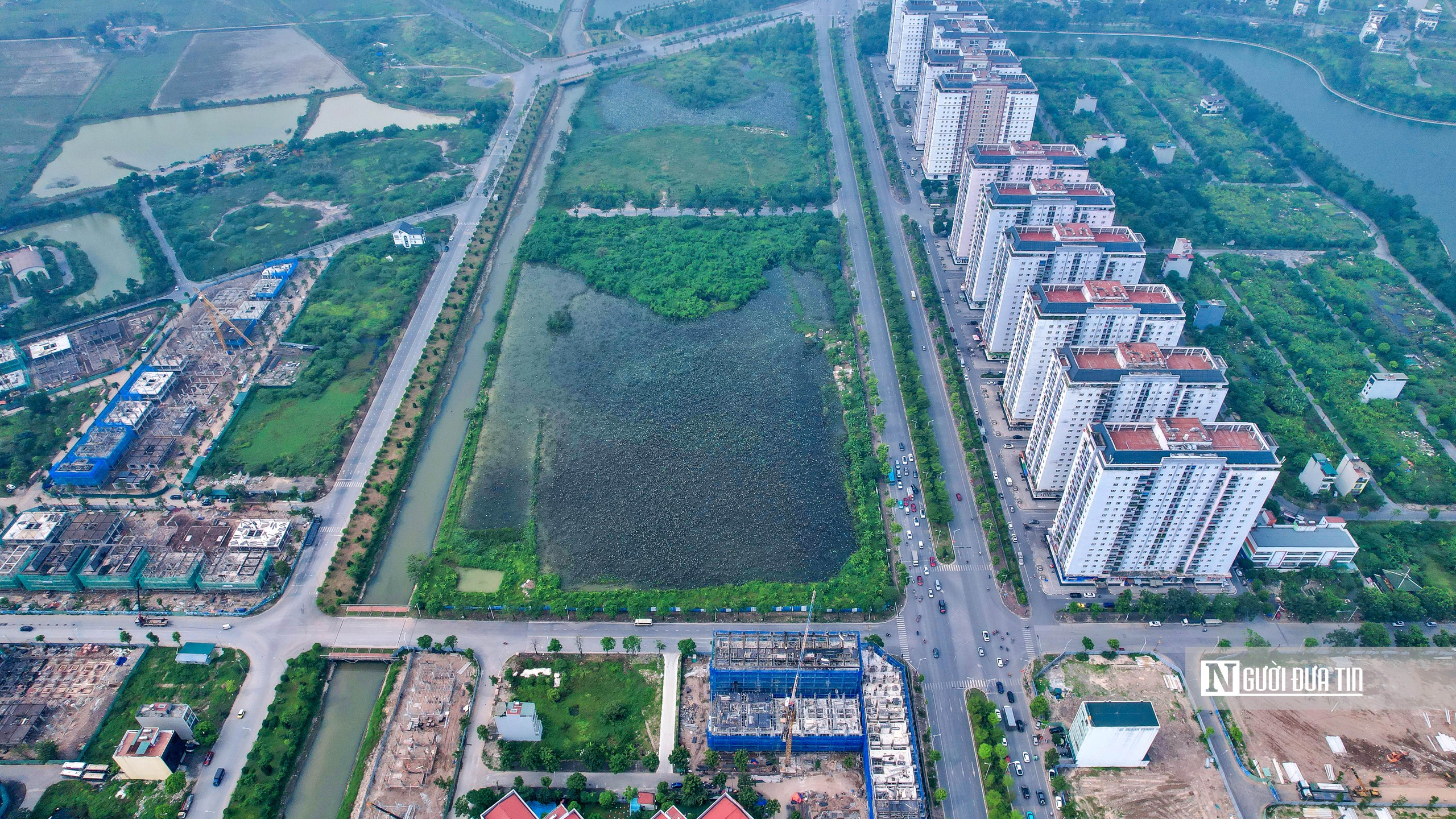 Hà Nội: Khu đô thị Thanh Hà rầm rộ thi công sau nhiều năm - Ảnh 23.