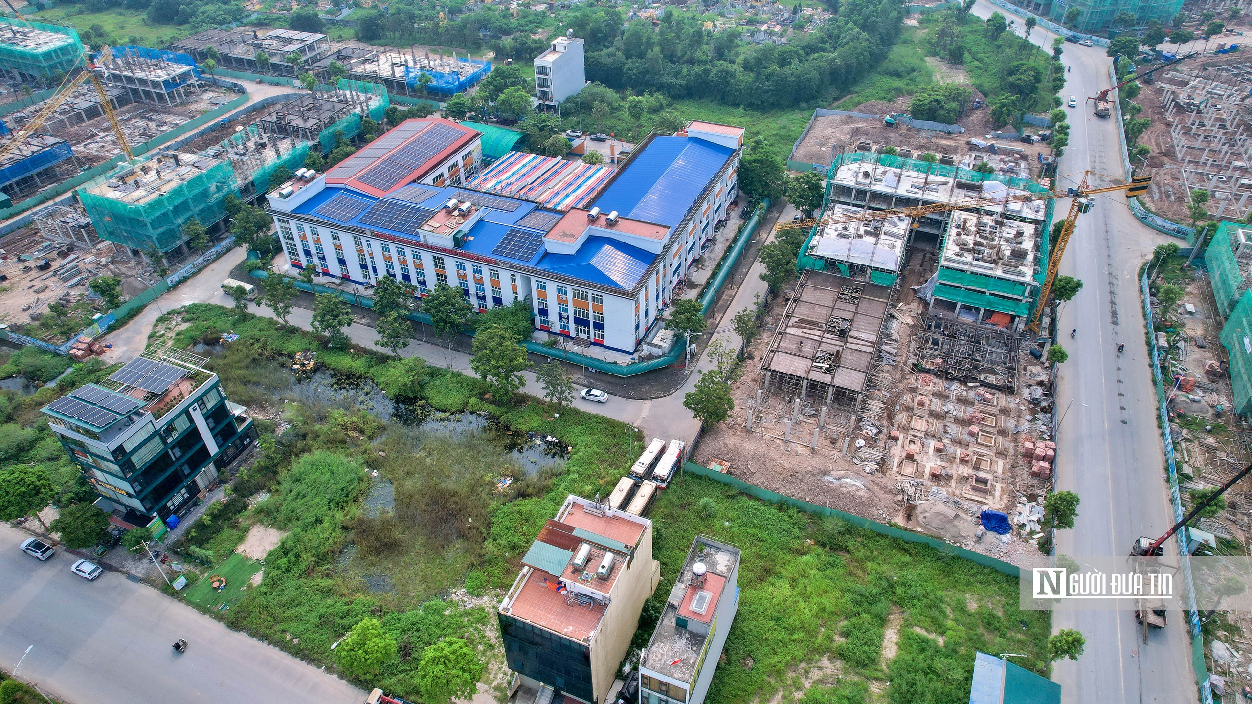 Hà Nội: Khu đô thị Thanh Hà rầm rộ thi công sau nhiều năm - Ảnh 18.