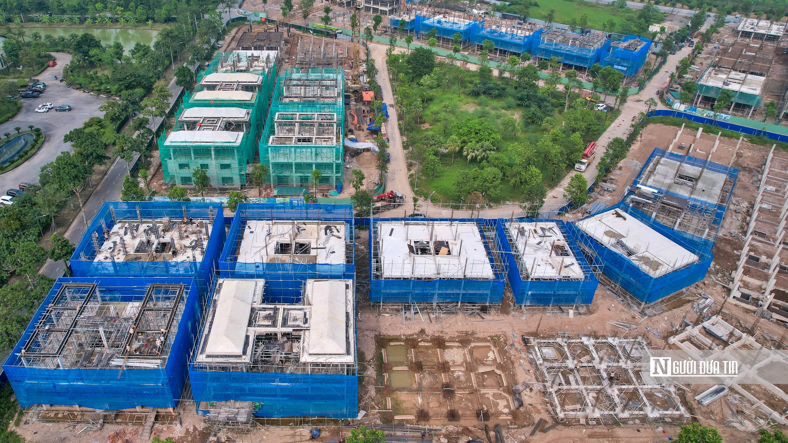Hà Nội: Khu đô thị Thanh Hà rầm rộ thi công sau nhiều năm - Ảnh 17.