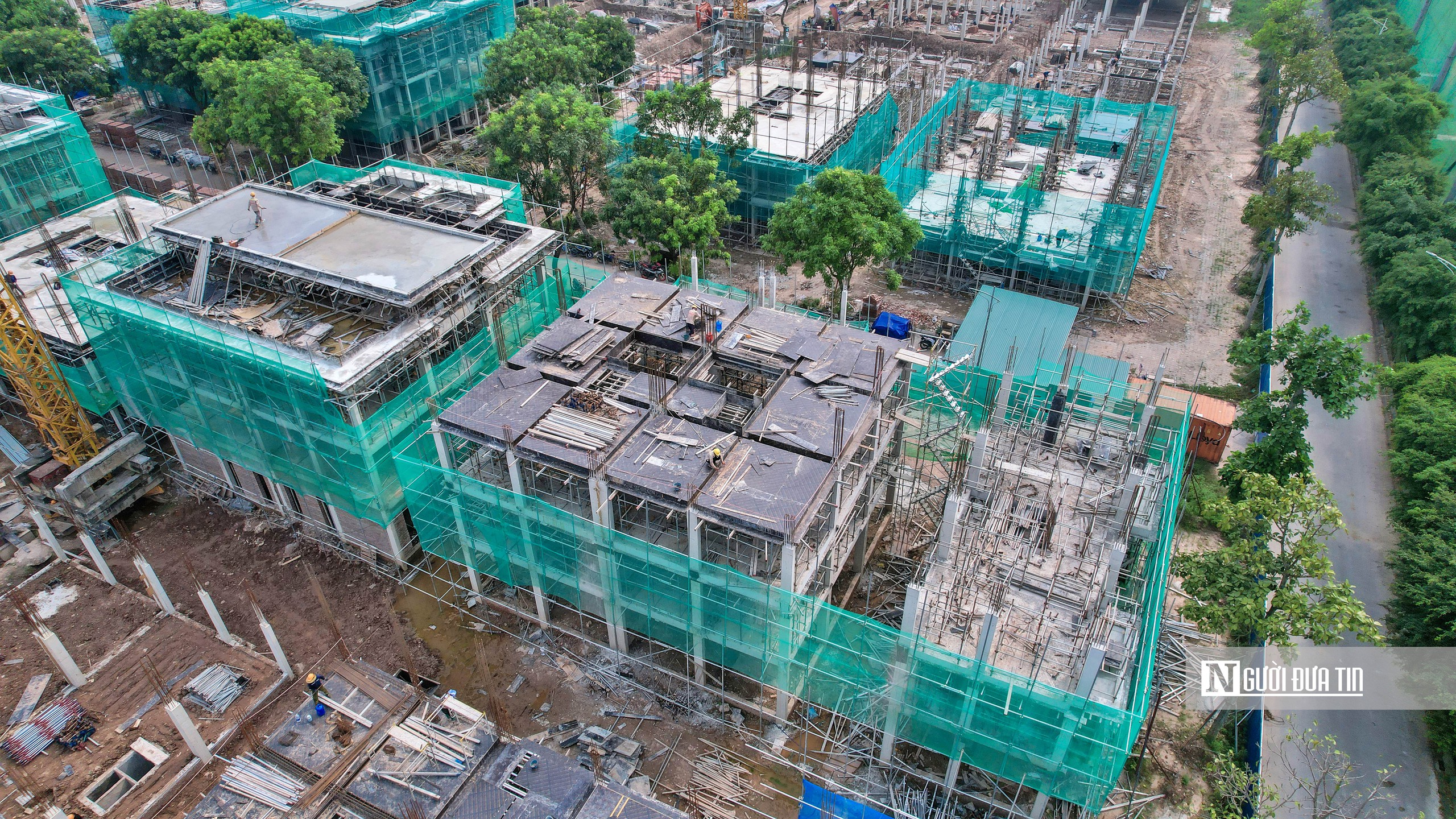 Hà Nội: Khu đô thị Thanh Hà rầm rộ thi công sau nhiều năm - Ảnh 6.