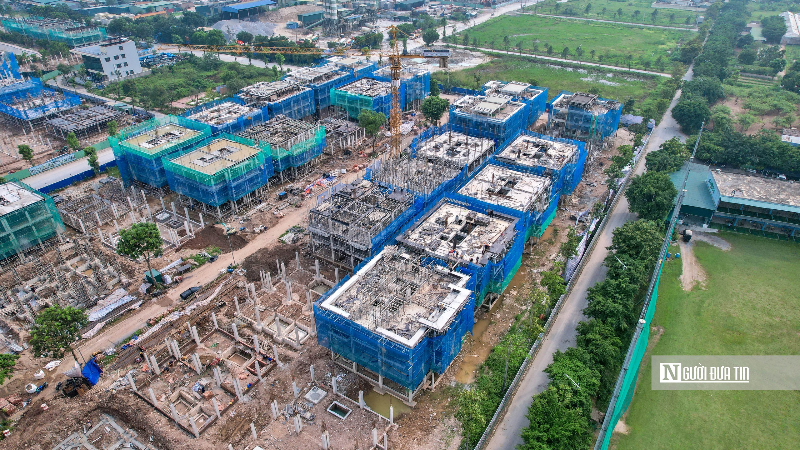 Hà Nội: Khu đô thị Thanh Hà rầm rộ thi công sau nhiều năm - Ảnh 21.