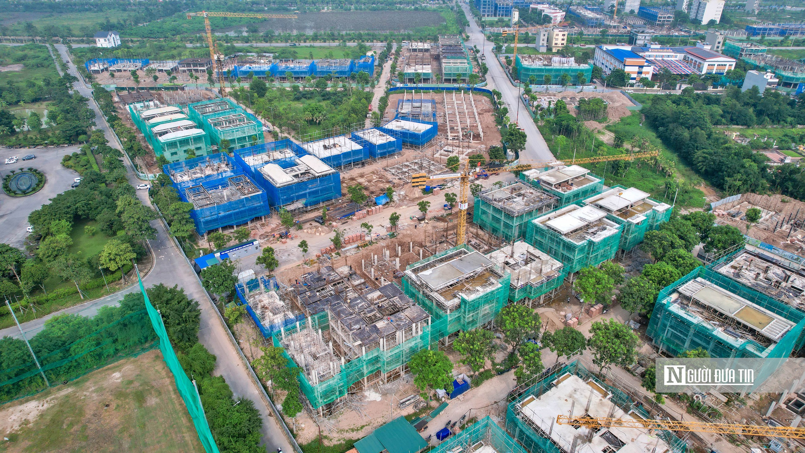 Hà Nội: Khu đô thị Thanh Hà rầm rộ thi công sau nhiều năm - Ảnh 5.