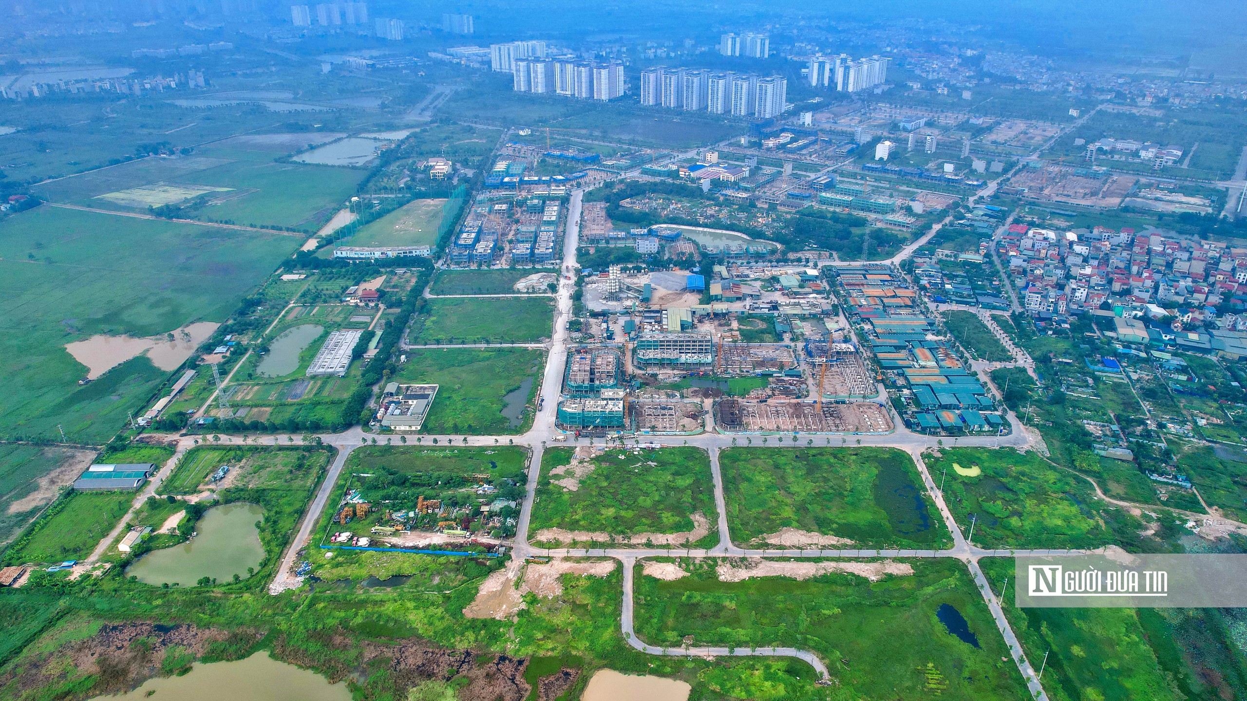 Hà Nội: Khu đô thị Thanh Hà rầm rộ thi công sau nhiều năm - Ảnh 2.