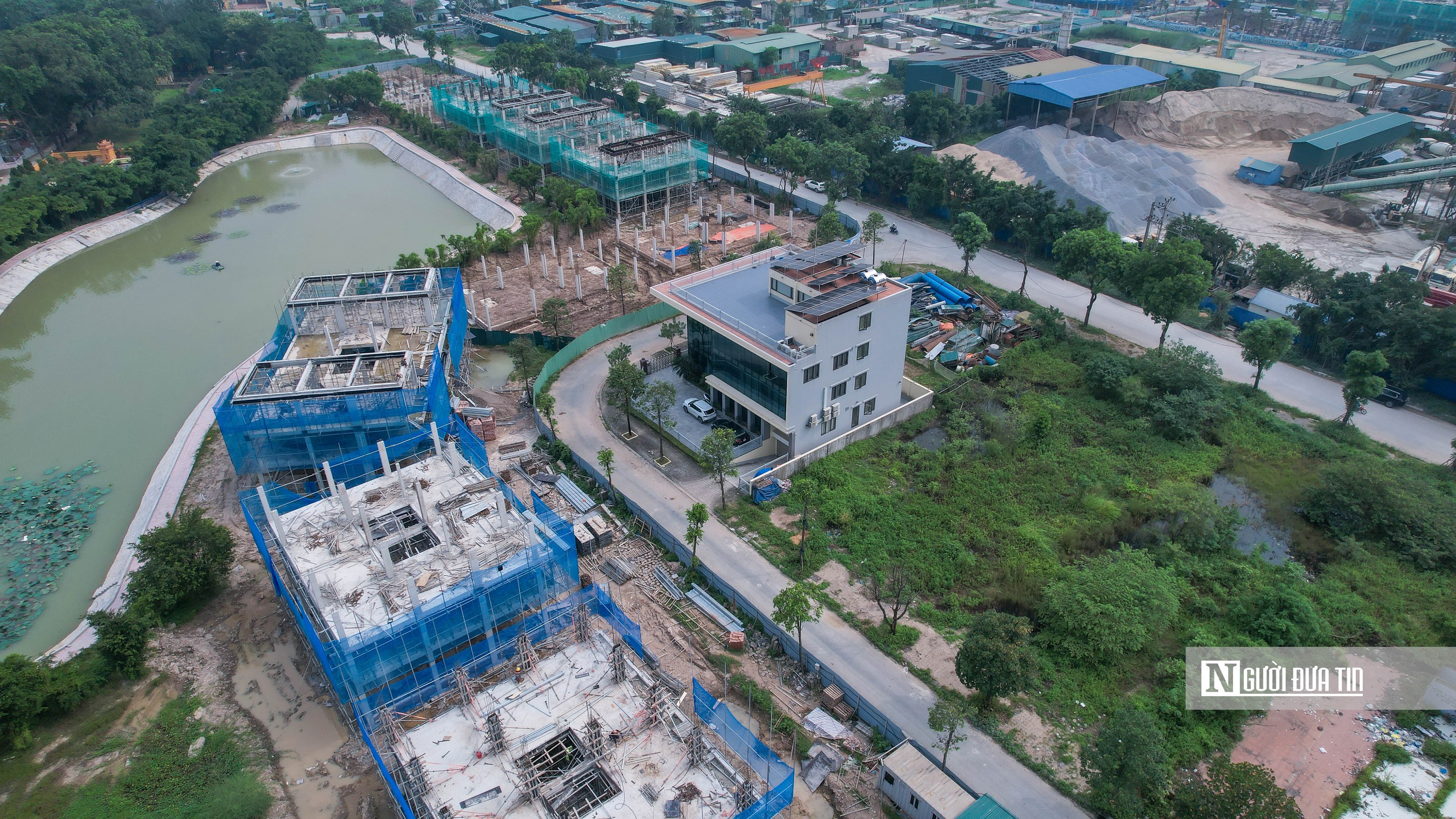 Hà Nội: Khu đô thị Thanh Hà rầm rộ thi công sau nhiều năm - Ảnh 10.