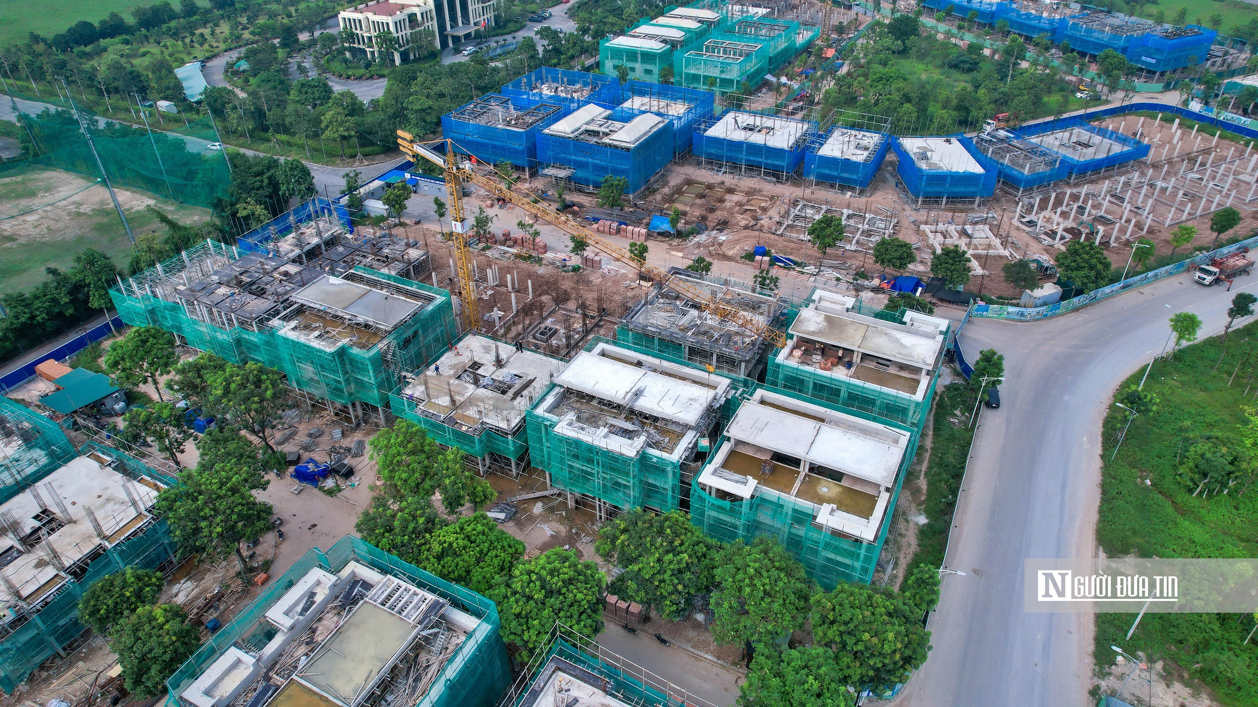 Hà Nội: Khu đô thị Thanh Hà rầm rộ thi công sau nhiều năm - Ảnh 9.