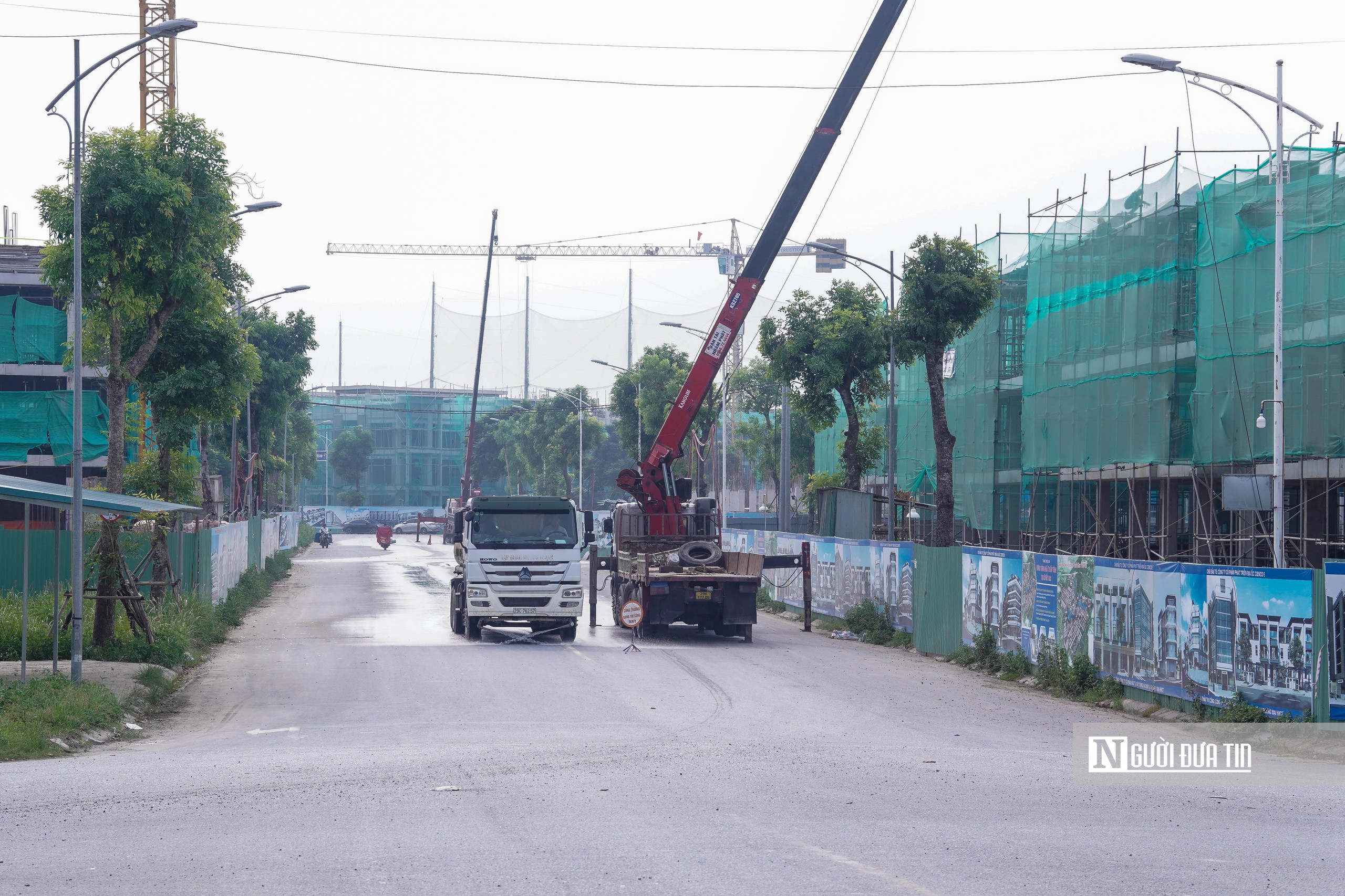 Hà Nội: Khu đô thị Thanh Hà rầm rộ thi công sau nhiều năm - Ảnh 12.