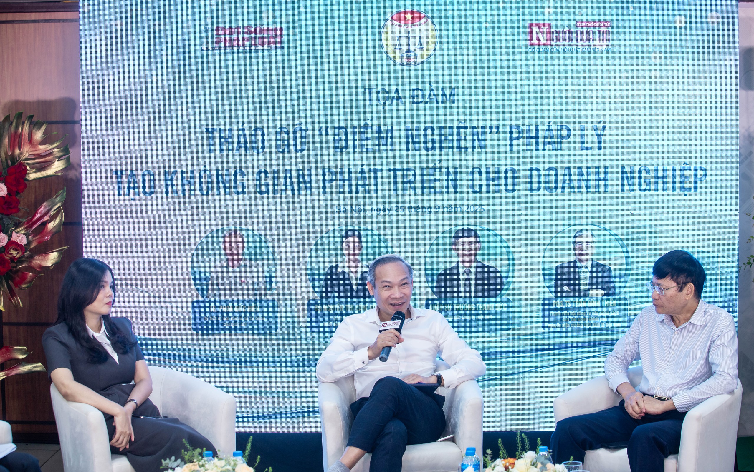 Tổng thuật Tọa đàm "Tháo gỡ điểm nghẽn pháp lý tạo không gian phát triển cho doanh nghiệp" - Ảnh 22.
