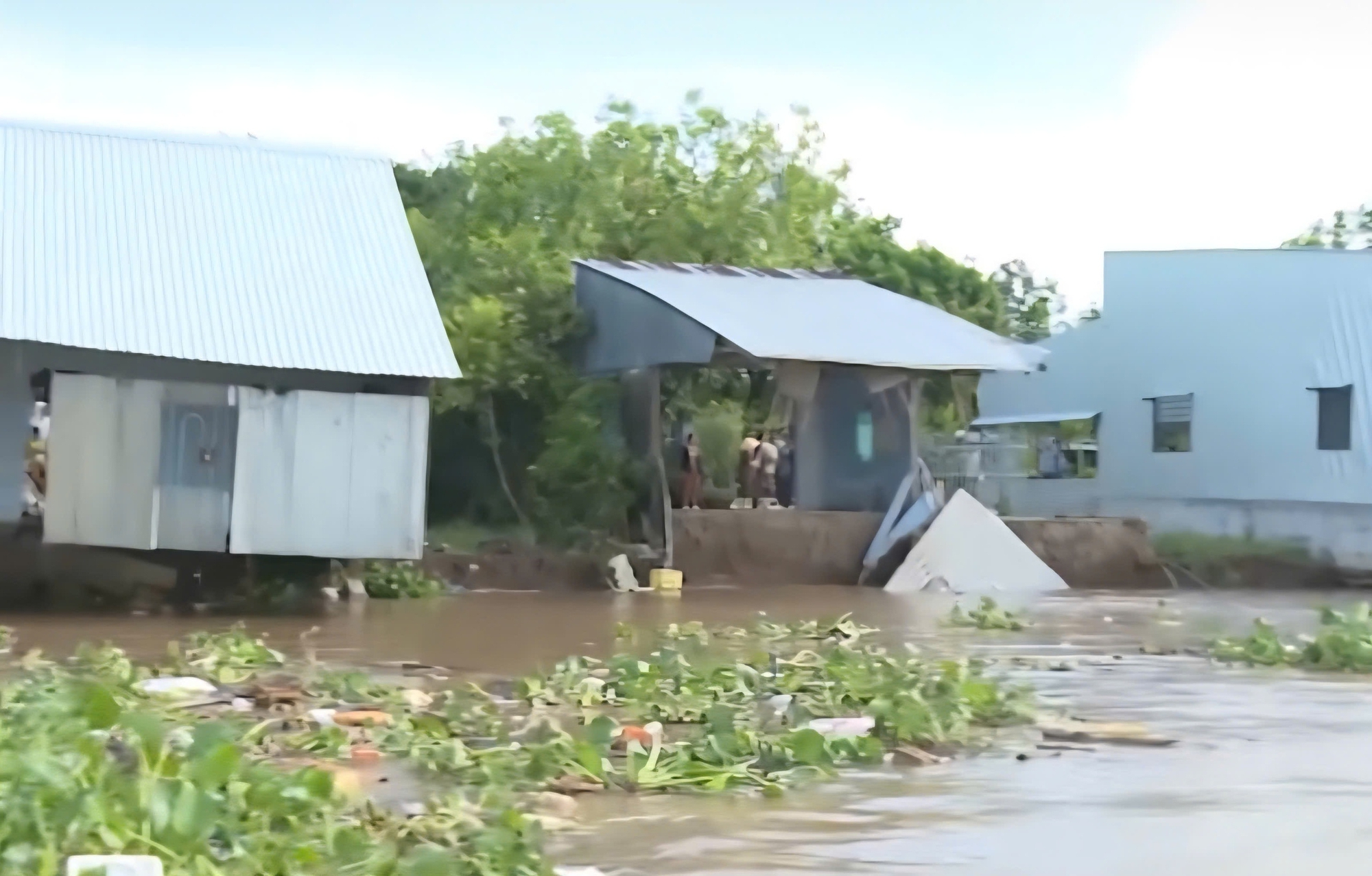 Sạt lở sông Tiền: Gần 1.000 nhân khẩu sống ven sông Tiền bị uy hiếp - Ảnh 2.