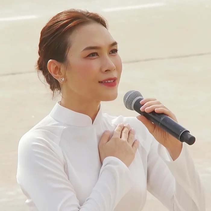 Mỹ Tâm "chạm đỉnh tinh tế" tại lễ diễu binh Quốc khánh 2/9 - Ảnh 5.