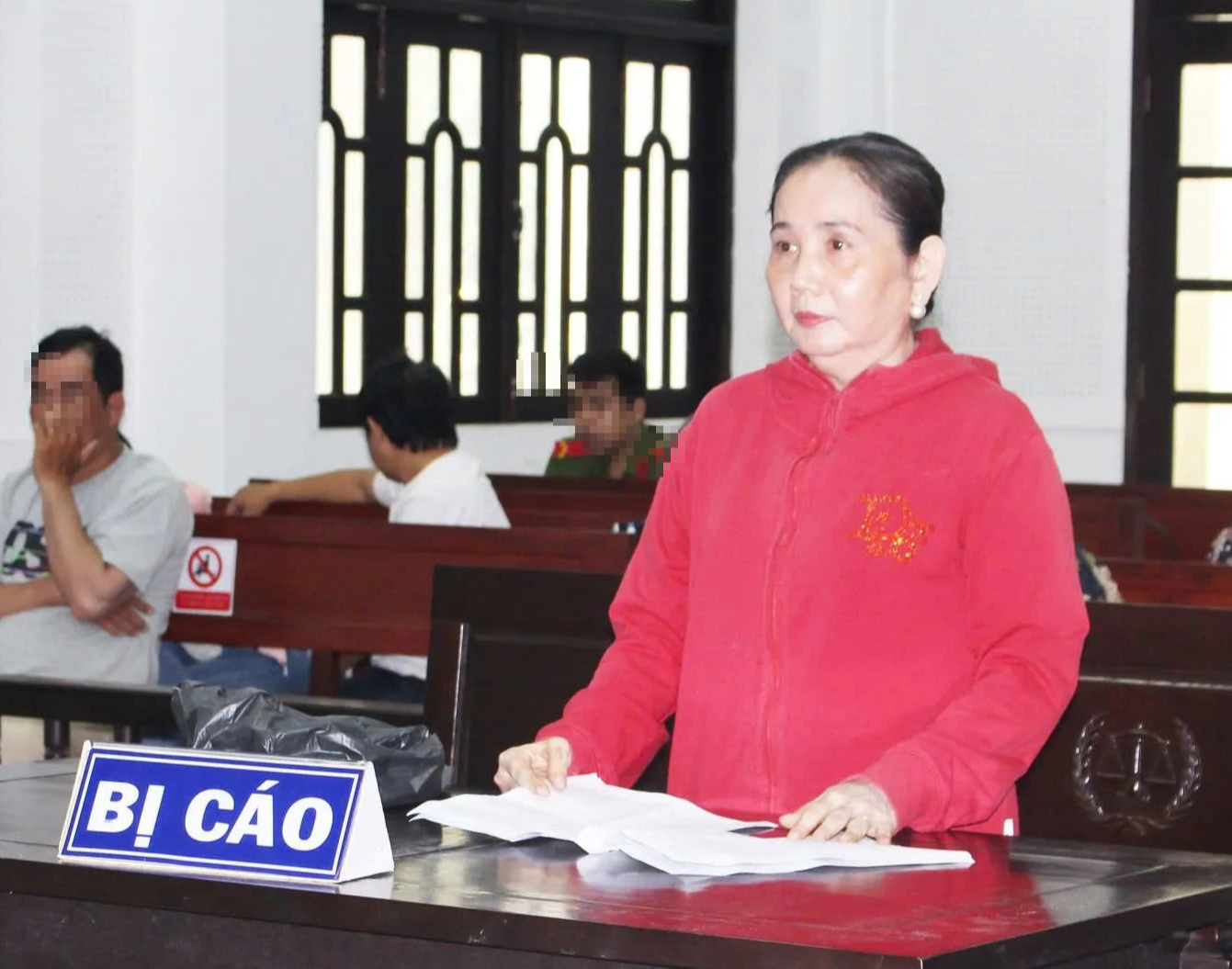Làm chủ hụi để “kiếm thêm”, nữ bị cáo lãnh 12 năm tù- Ảnh 1. Làm chủ hụi để “kiếm thêm”, nữ bị cáo lãnh 12 năm tù- Ảnh 1.