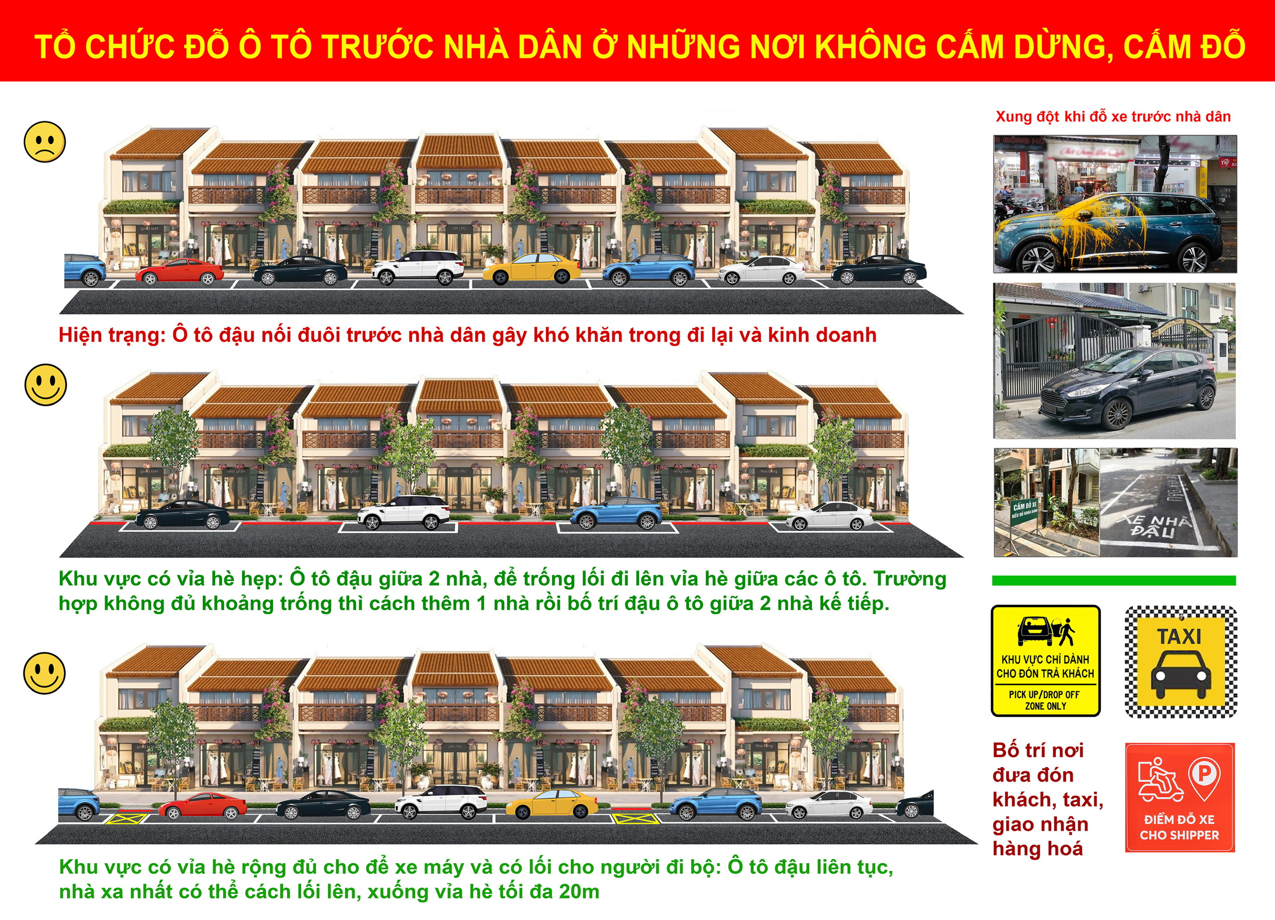 ĐBQH mang sơ đồ minh hoạ, hiến kế cách đỗ ô tô tránh mâu thuẫn, bị phá hỏng - Ảnh 2.