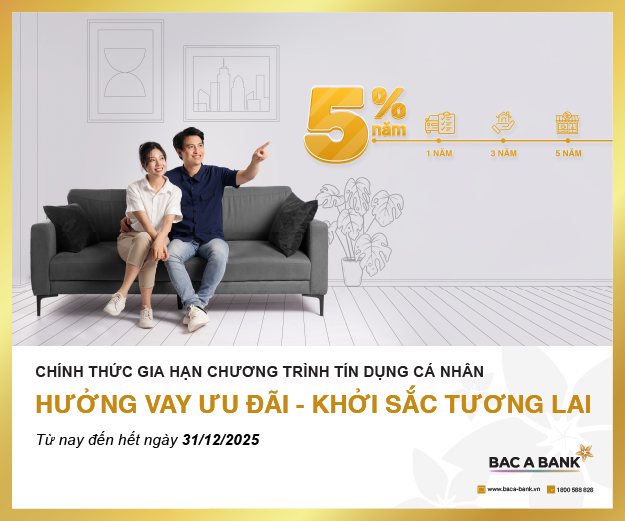 BAC A BANK gỡ khó về vốn, tiếp sức mùa cao điểm cuối năm cho khách hàng cá nhân - Ảnh 1.