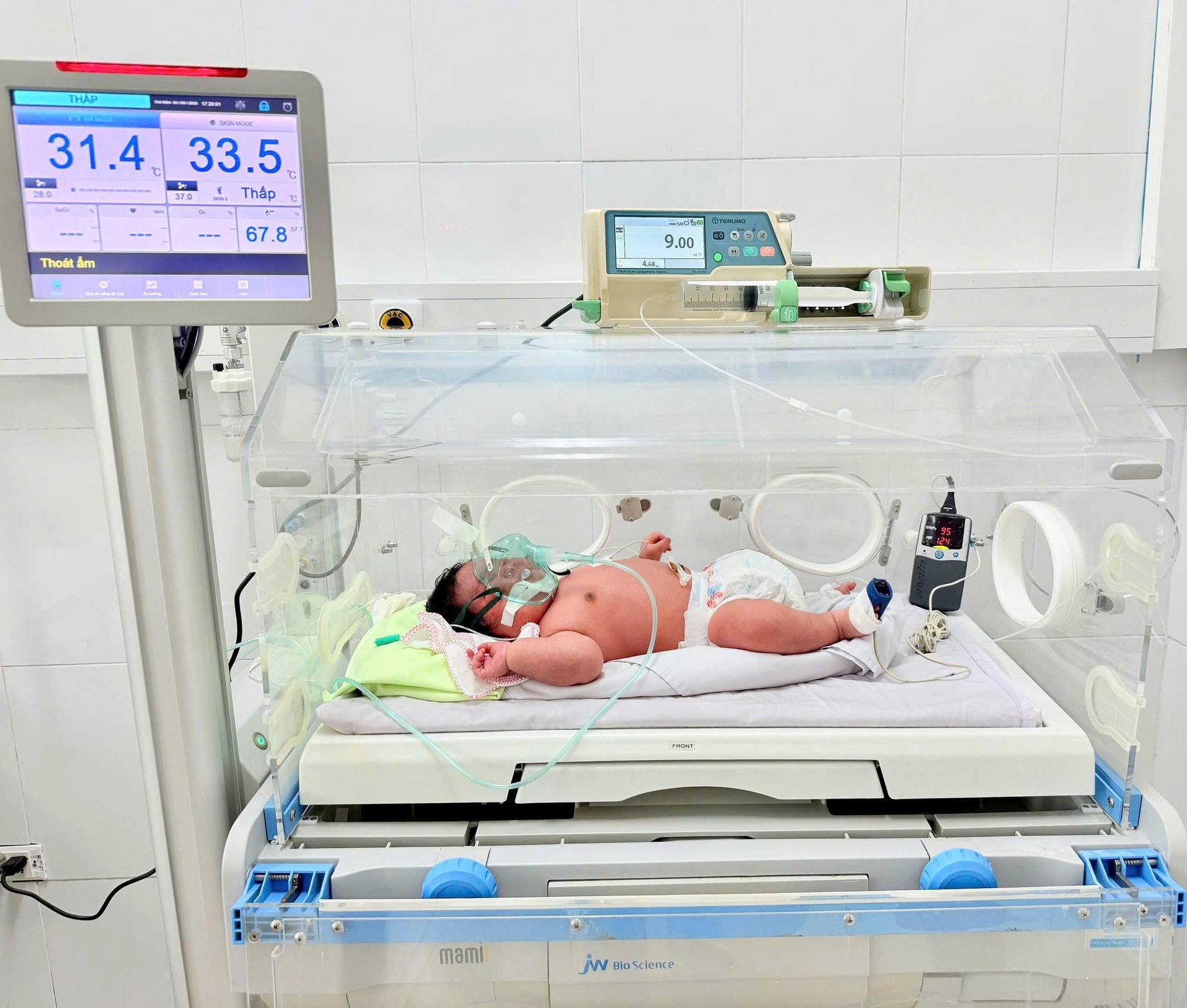 Người phụ nữ sinh con nặng 6,2kg - Ảnh 1.