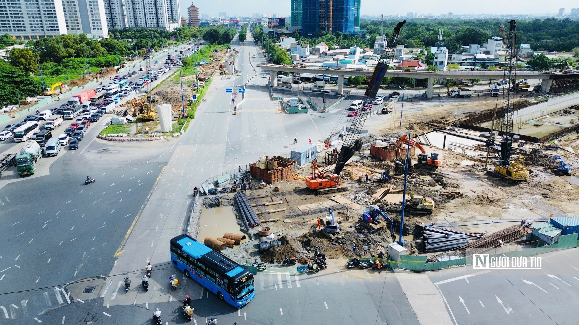Tp.HCM: Nút giao An Phú tăng tốc thi công sau “tối hậu thư”- Ảnh 1. Tp.HCM: Nút giao An Phú tăng tốc thi công sau “tối hậu thư”- Ảnh 1.