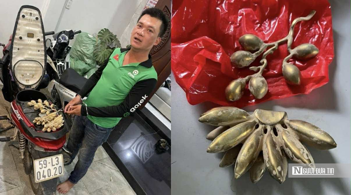 Tóm gọn 4 đối tượng lừa người dân lấy "cổ vật" đổi nhẫn nghìn đô - Ảnh 1.